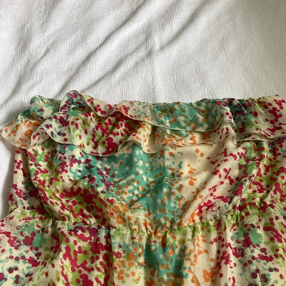 The Limited Cream Satin Skirt - Picture 3 of 3